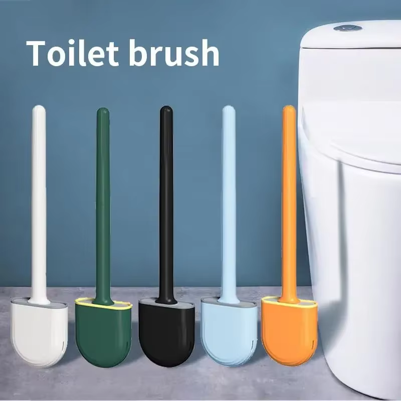 Toilet Brush Holder - Brosse de toilette suspendue en silicone