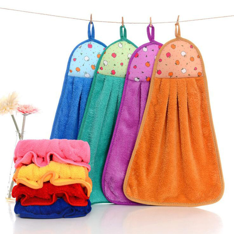 Home Kitchen Bathroom Cleaning - Lot de 4 petites serviettes de