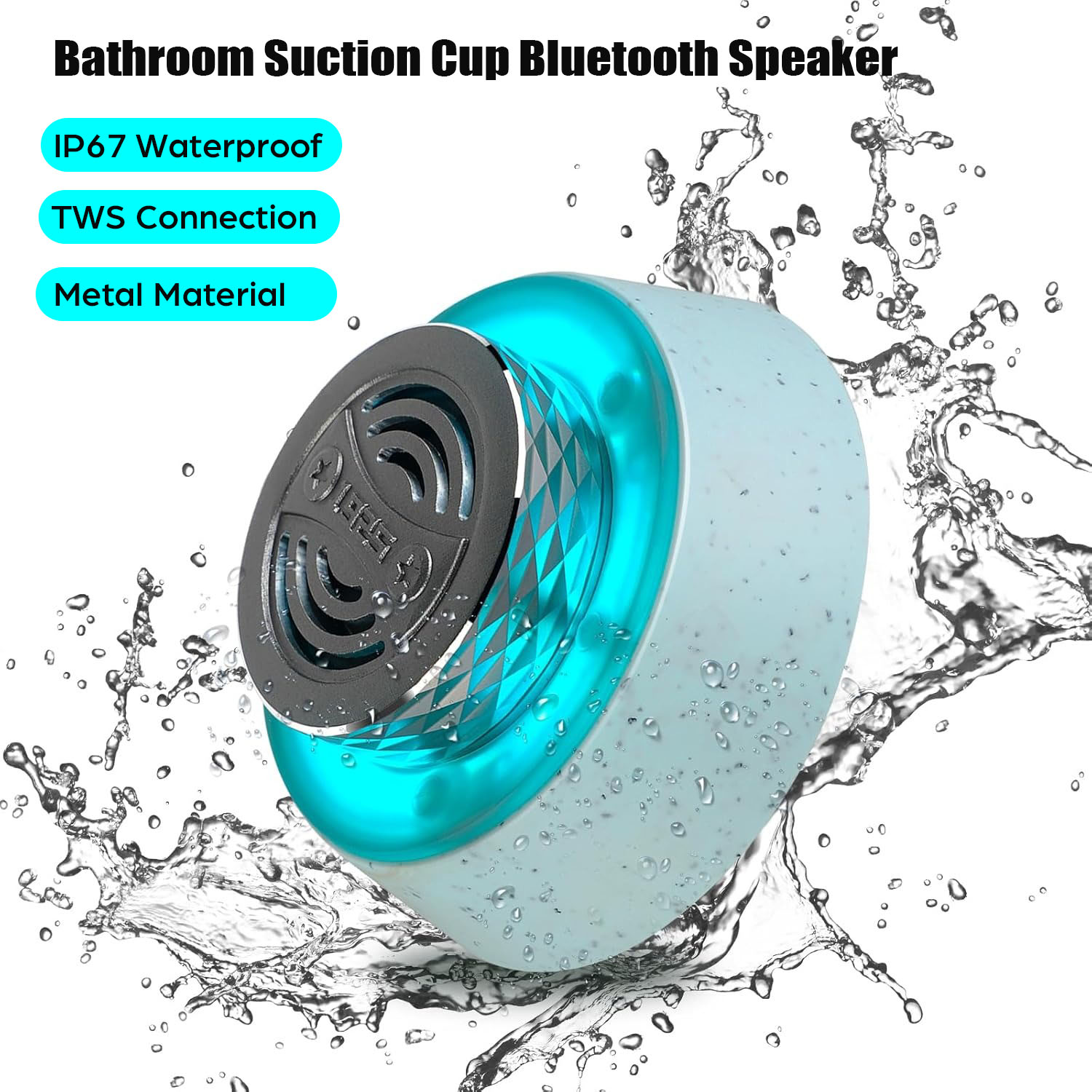 Home Bathroom Called - Mini haut-parleur Bluetooth, caisson de basses