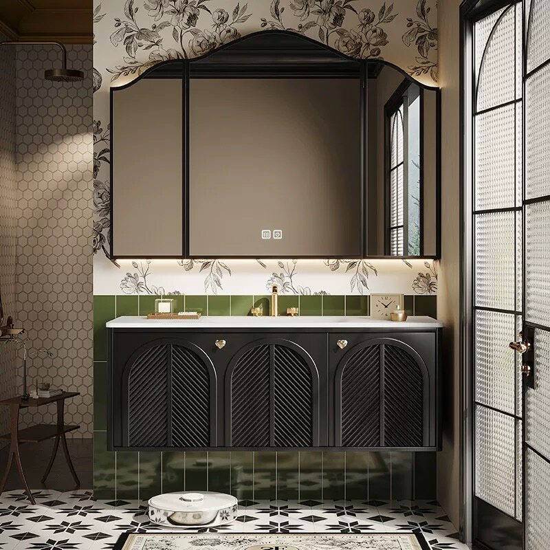 Home Bathroom Vanity Combo - Armoire de salle de bain unique,
