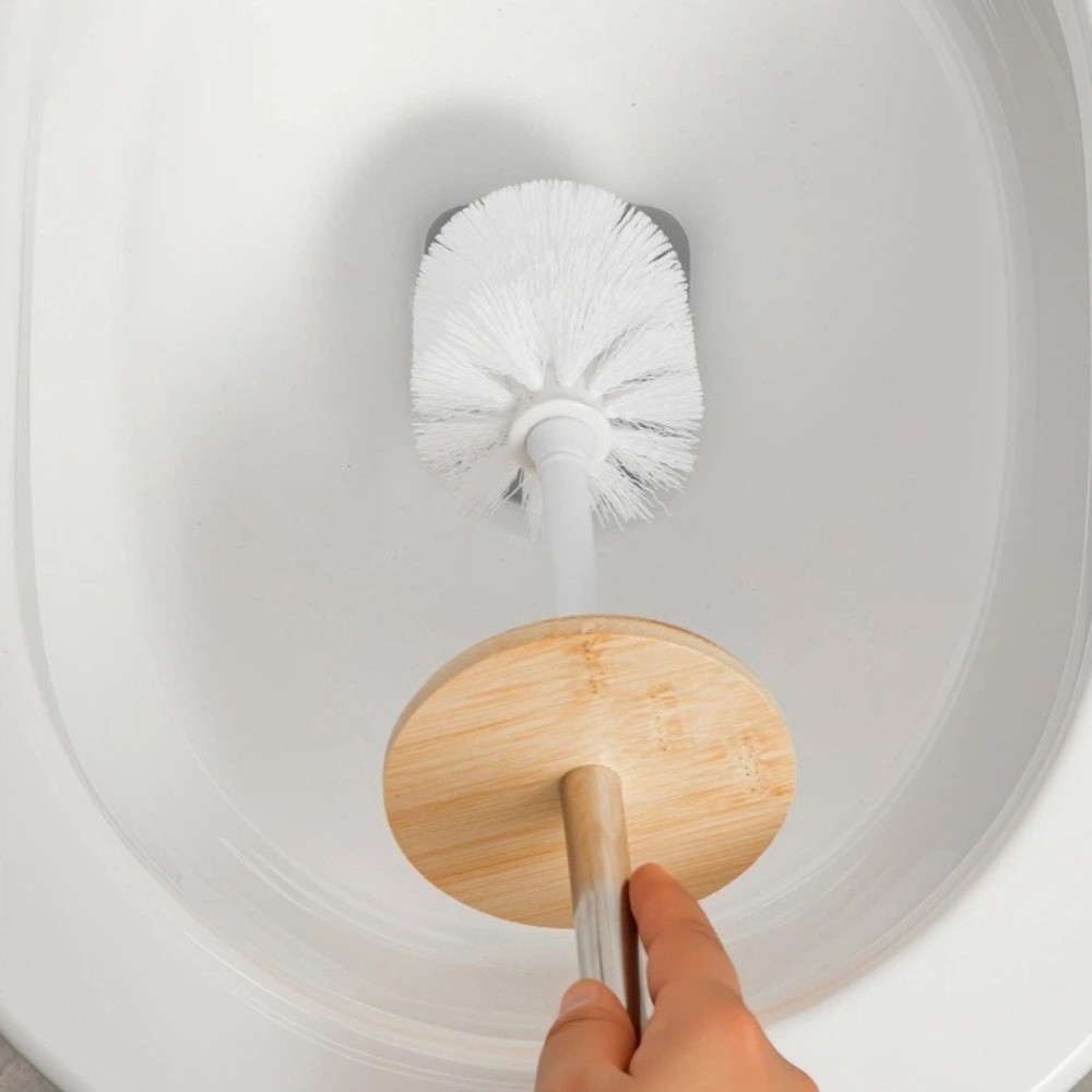 Toilet Brush Holder - Ensemble de brosses WC anti-goutte avec