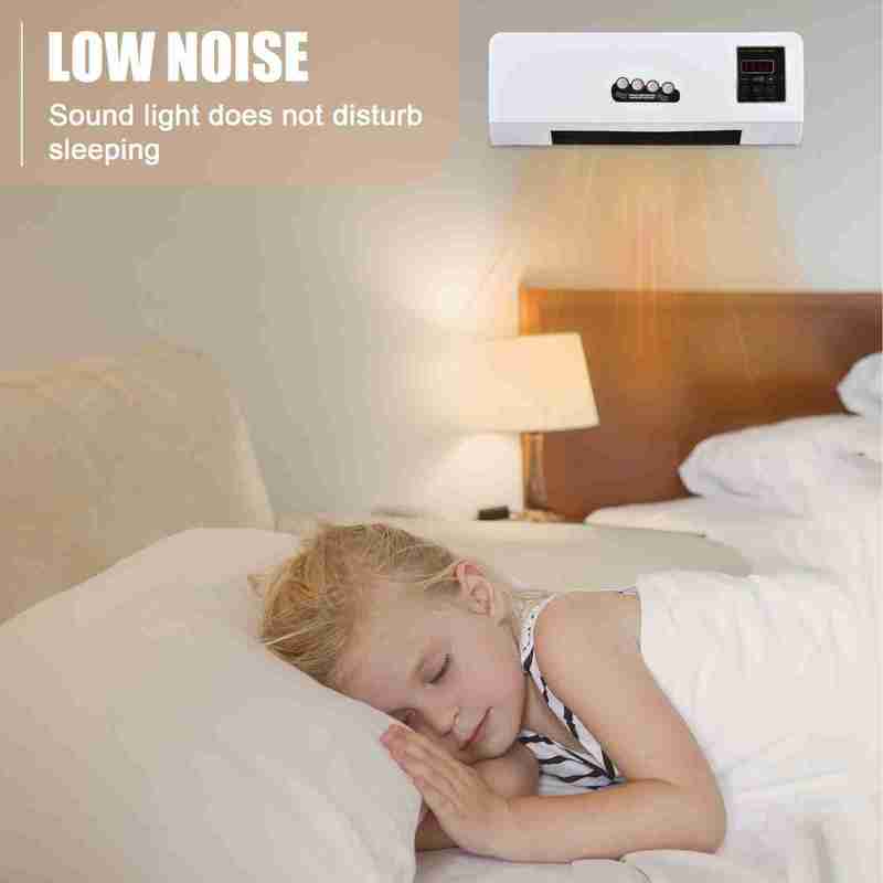Home Bathroom Fan - Ventilateur chauffant 2 en 1, avec
