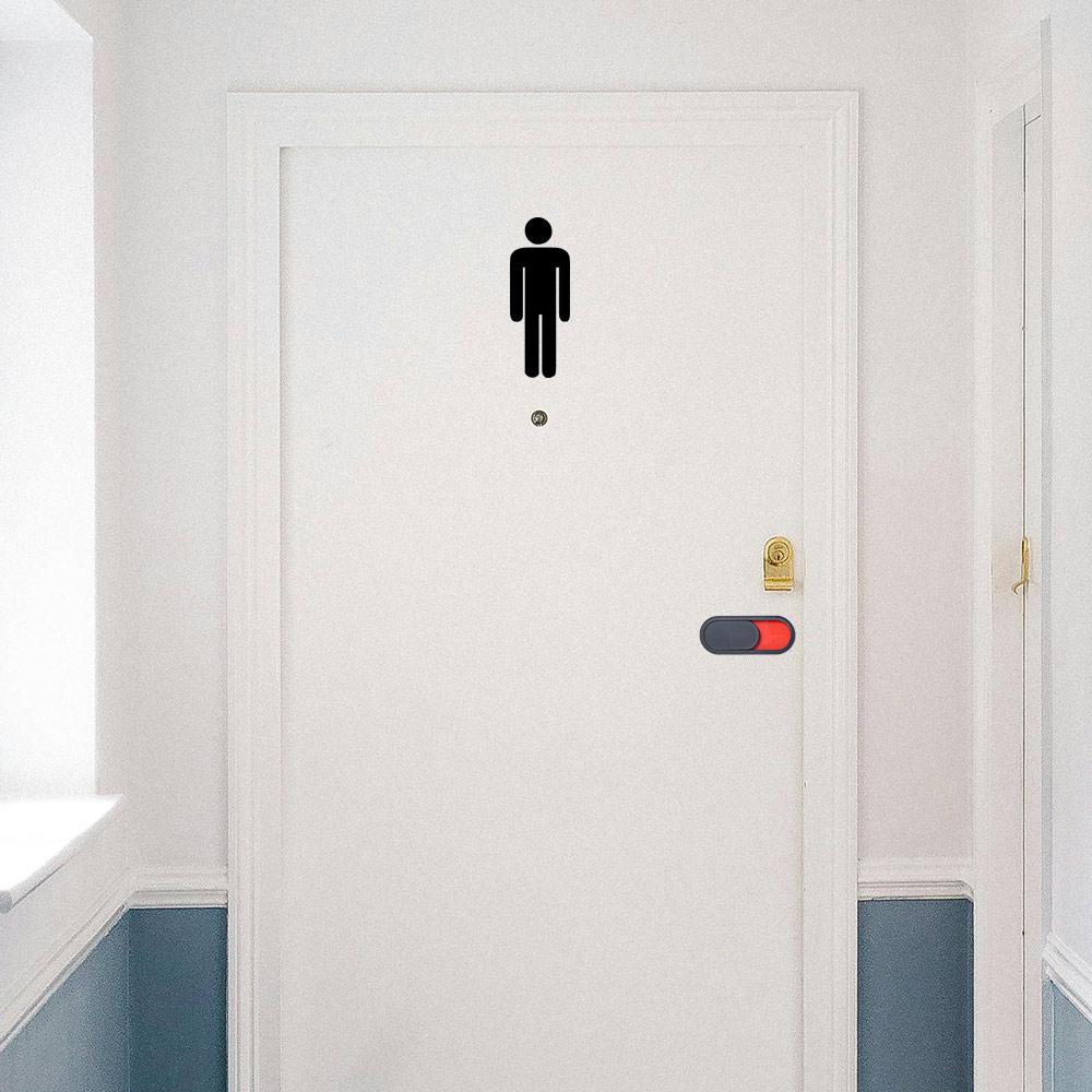 Home Bathroom Occupied Sign - Panneau de porte de toilette en