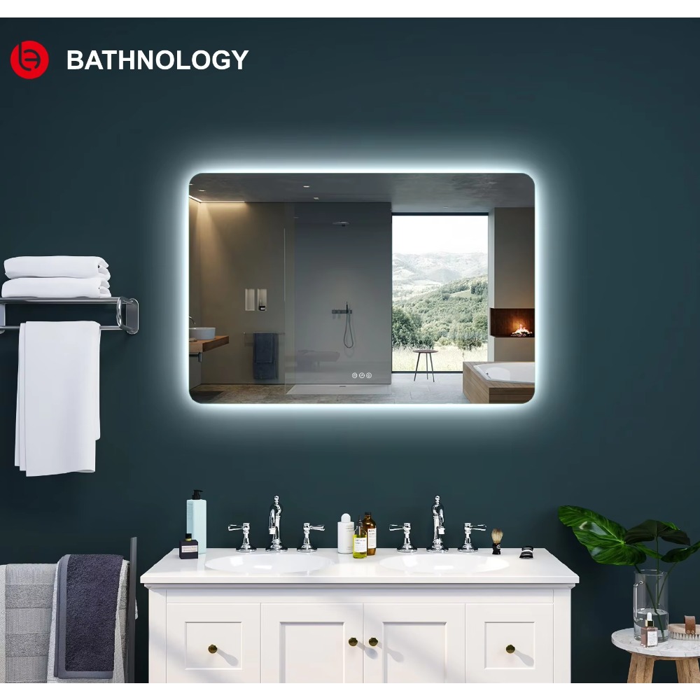 Bathroom Mirror Led - Miroir de salle de bain rectangulaire