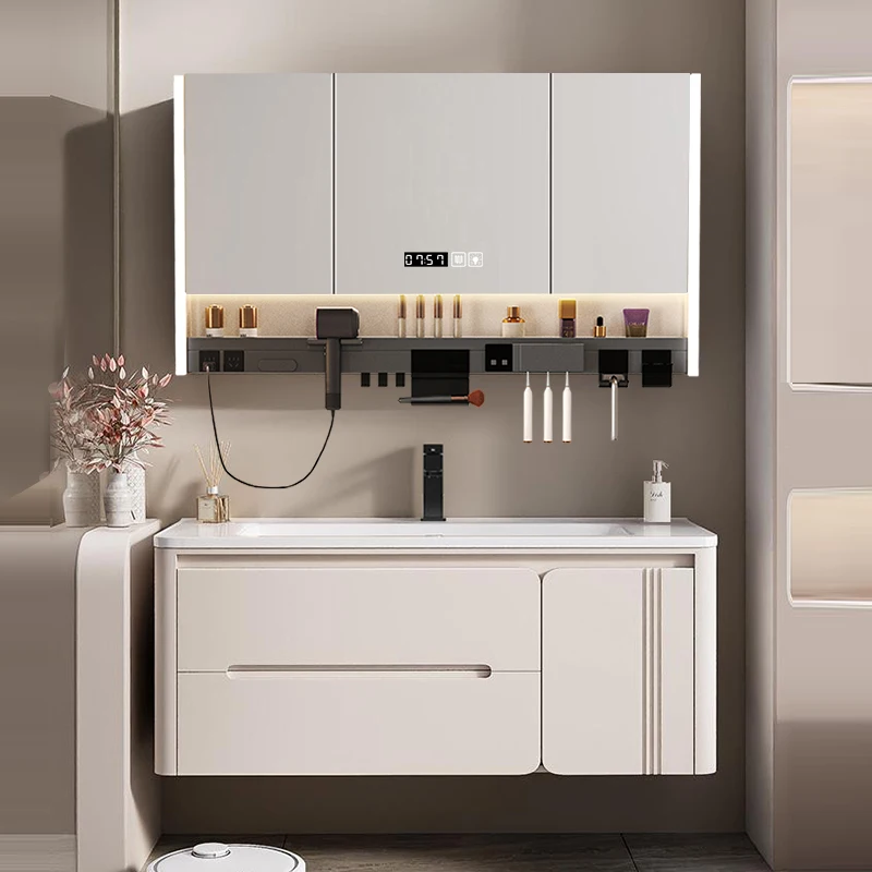 Home Bathroom Vanity Combo - Meubles de salle de bain modernes,