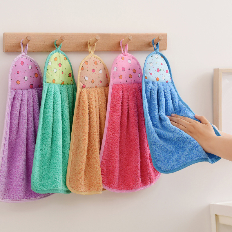 Home Kitchen Bathroom Cleaning - Lot de 4 petites serviettes de