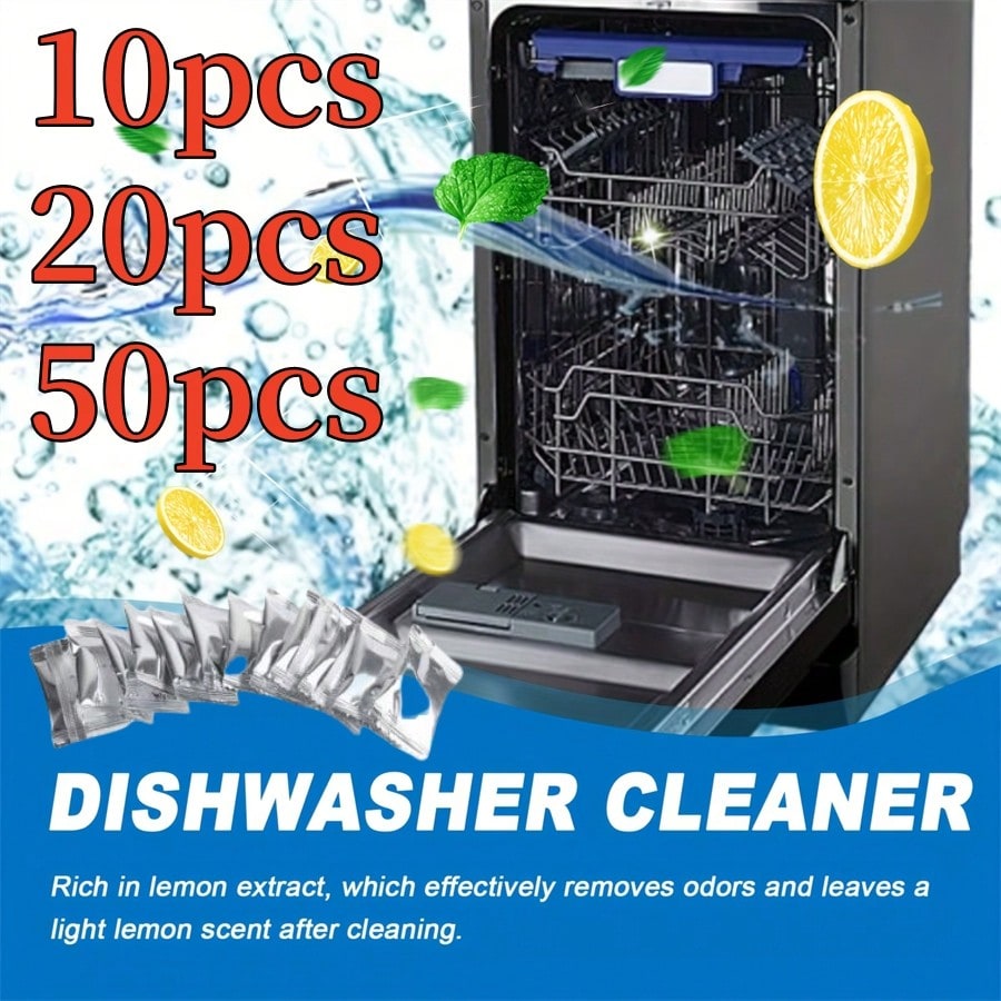 Home Kitchen Bathroom Cleaning - Comprimés de détartrage pour lave-vaisselle, 10/20/50/100
