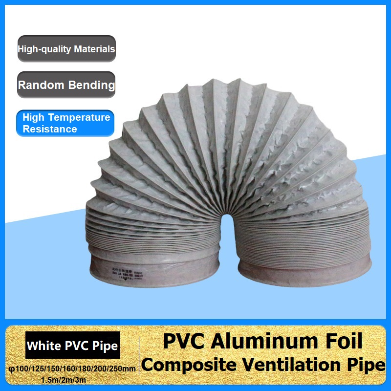 Home Bathroom Vent - Tuyau de Ventilation Composite en Aluminium