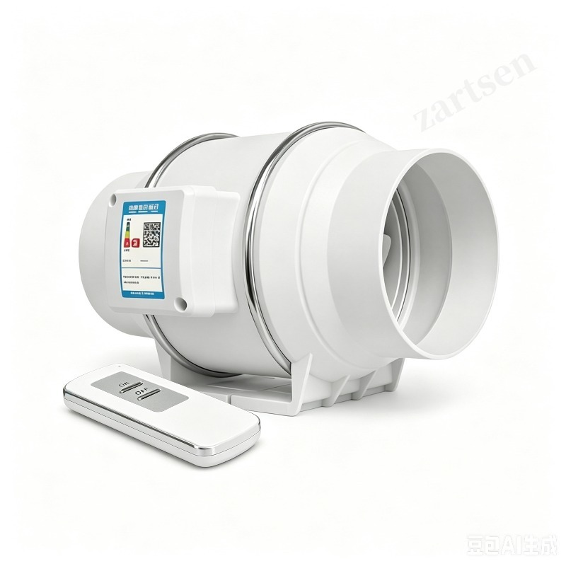 Home Kitchen Bathroom Cleaning - Ventilateur d'extraction silencieux pour maison, ventilateur