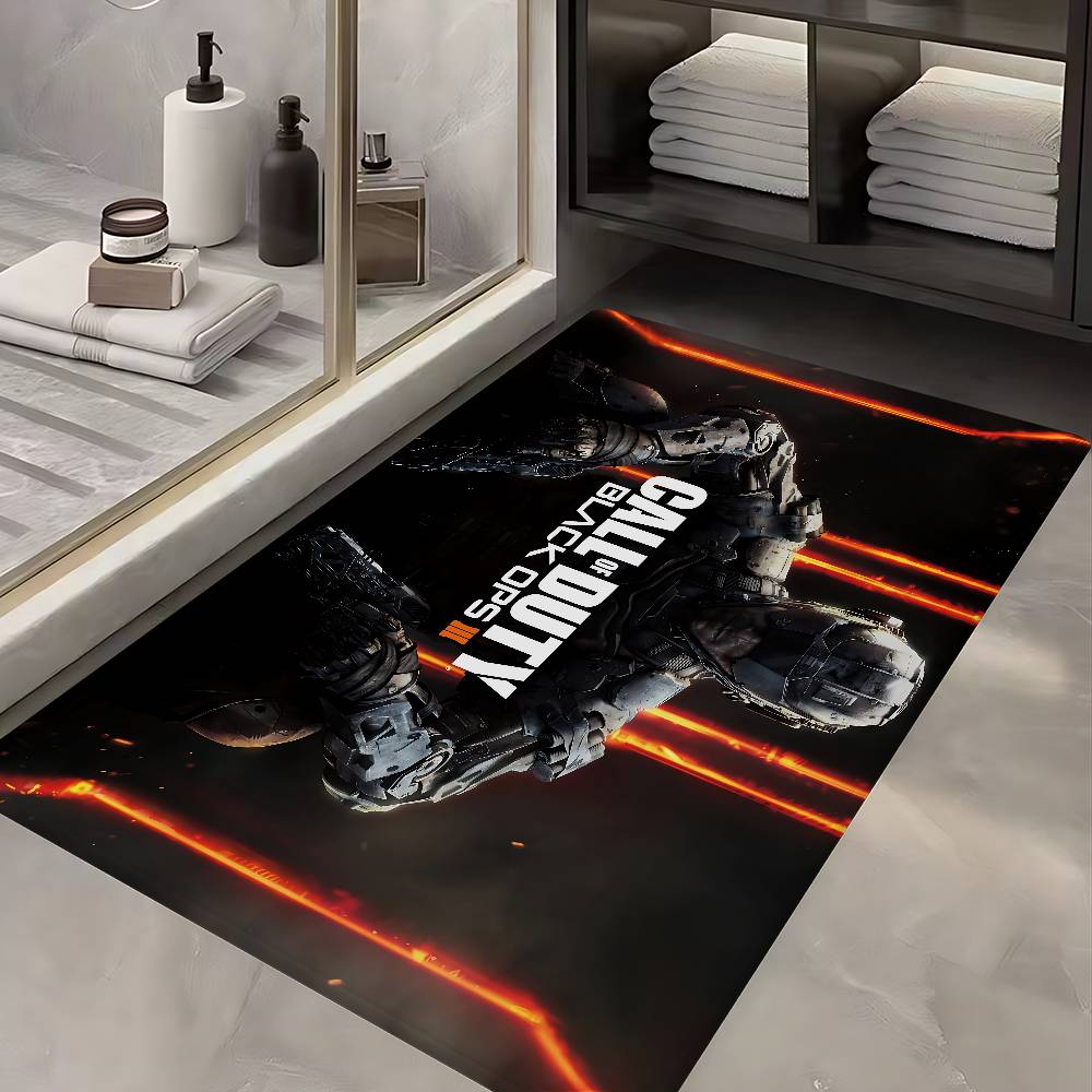 Home Bathroom Called - Tapis d'entrée de jeu Call Of