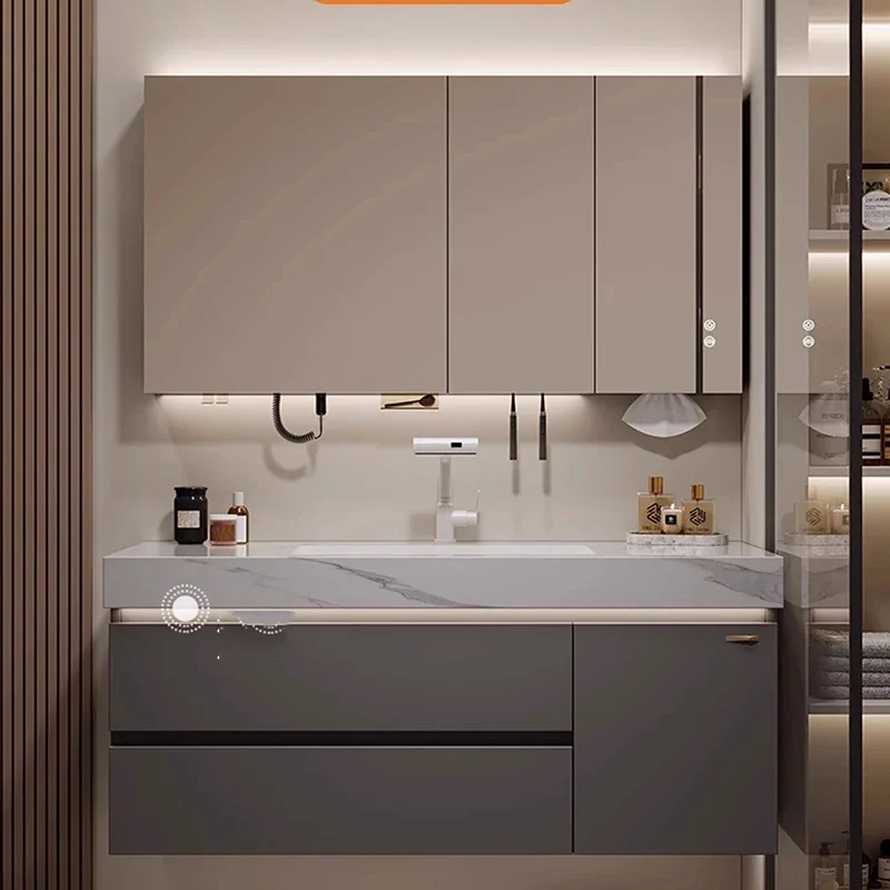 Home Bathroom Vanity Combo - Meuble de salle de bain moderne,