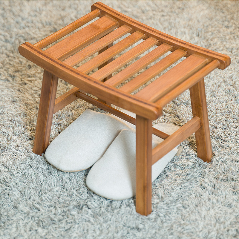 Home Bathroom Tub - 1PC Banc de douche en bambou