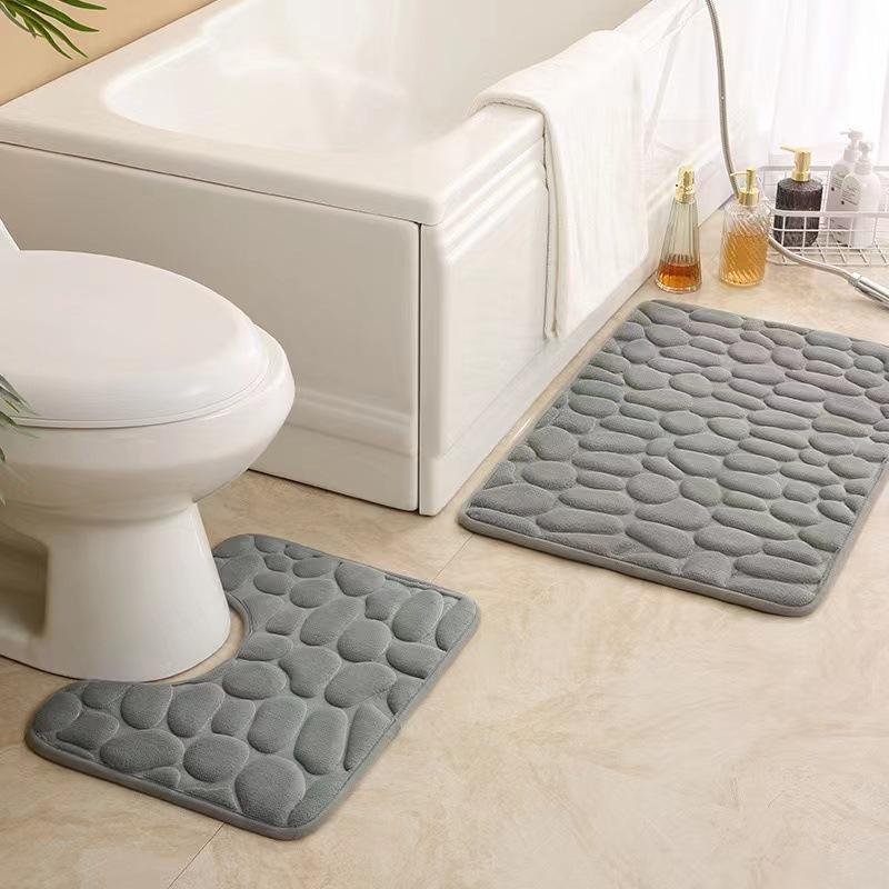 Ensemble de tapis de salle de  - Home Toilet Bathroom Design avis et prix