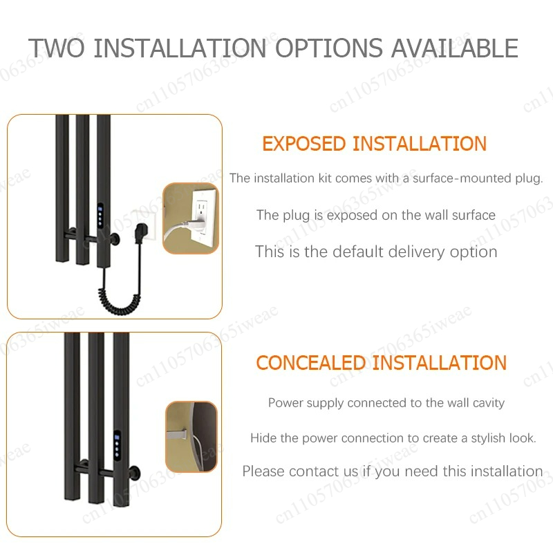 Sèche-serviettes électrique in - Towel Bar Stainless avis et prix