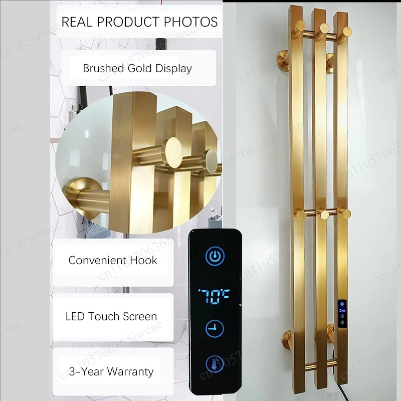Sèche-serviettes électrique in - Towel Bar Stainless avis et prix