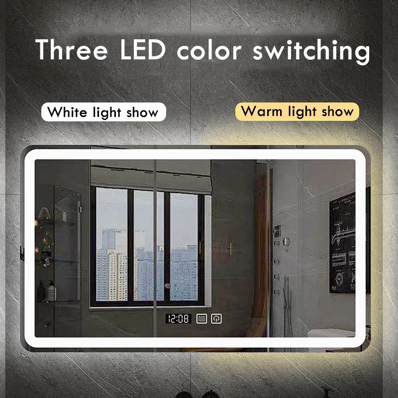 Miroir de salle de bain 70x90  - Bathroom Mirror Led avis et prix