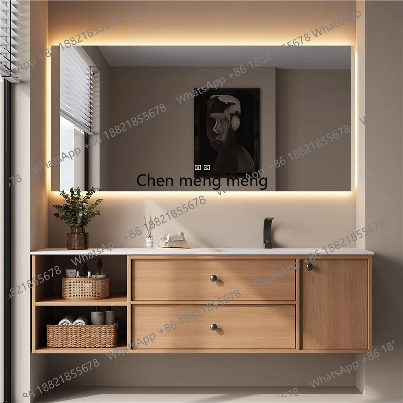 Armoire esthétique 01A, gain d - Home Bathroom Vanity Combo avis et prix