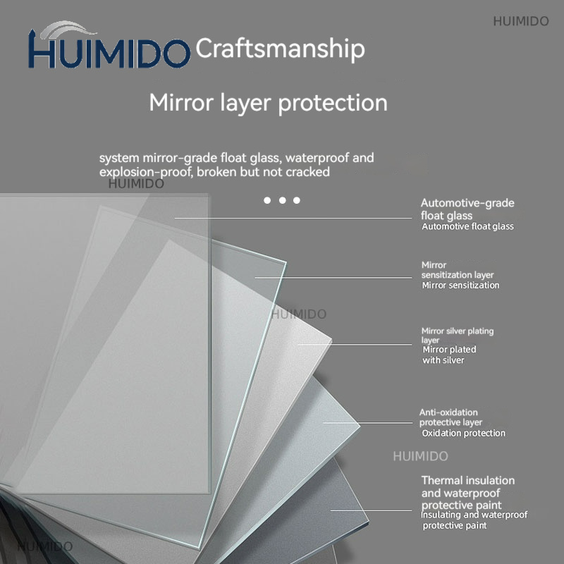 Miroir de salle de bain intell - Bathroom Mirror Led avis et prix