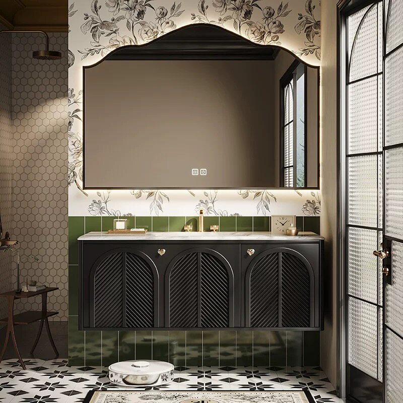 Armoire de salle de bain uniqu - Home Bathroom Vanity Combo avis et prix