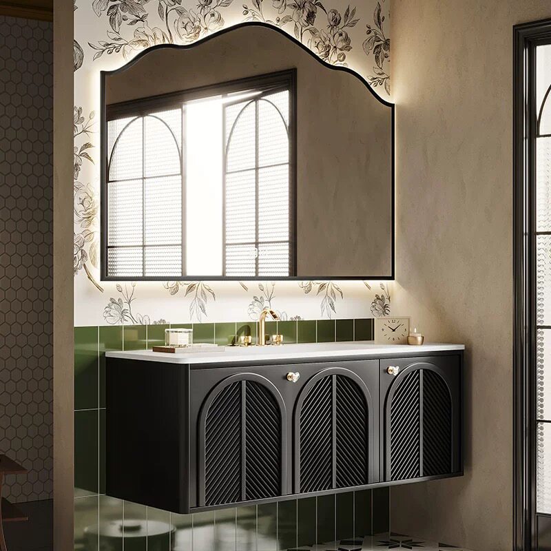 Armoire de salle de bain uniqu - Home Bathroom Vanity Combo avis et prix