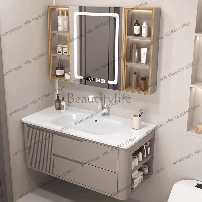 LSClassic Armoire de salle de  - Home Bathroom Vanity Combo avis et prix