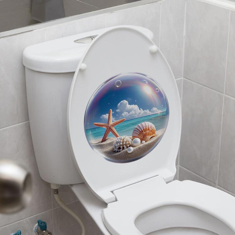 【HG】Autocollant de toilette su - Home Toilet Bathroom Design avis et prix