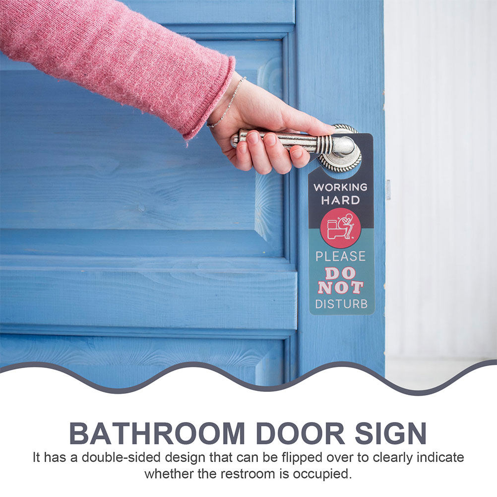 2 pièces, panneau de porte de  - Home Bathroom Occupied Sign avis et prix