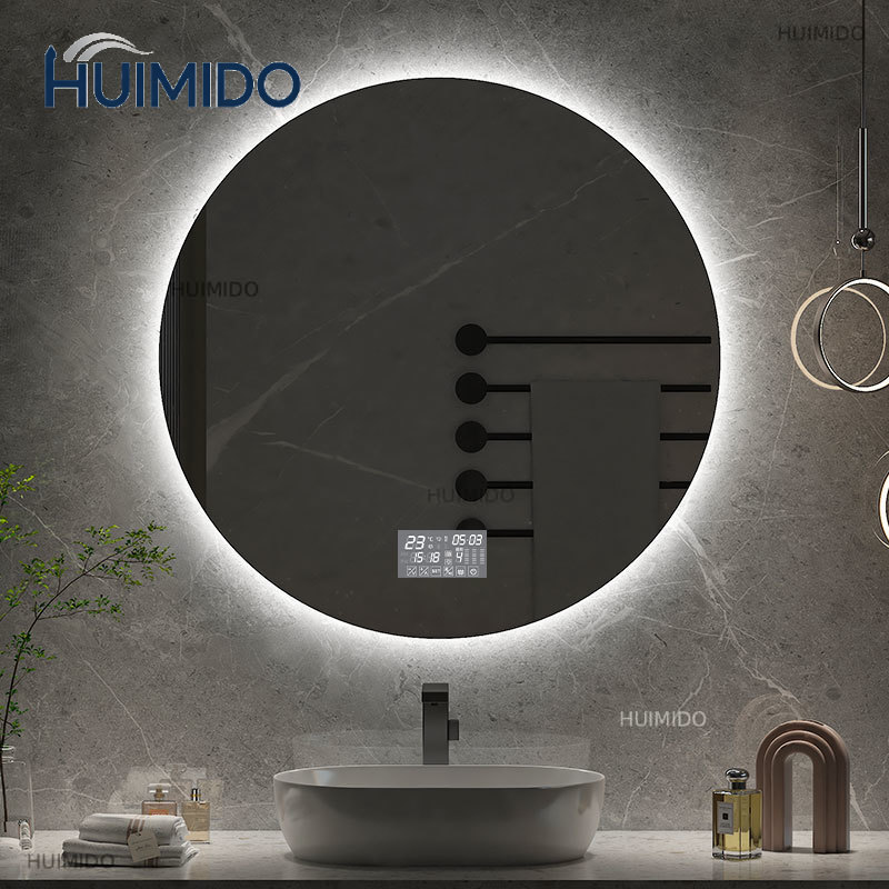 Miroir de salle de bain rond d - Bathroom Mirror Led avis et prix
