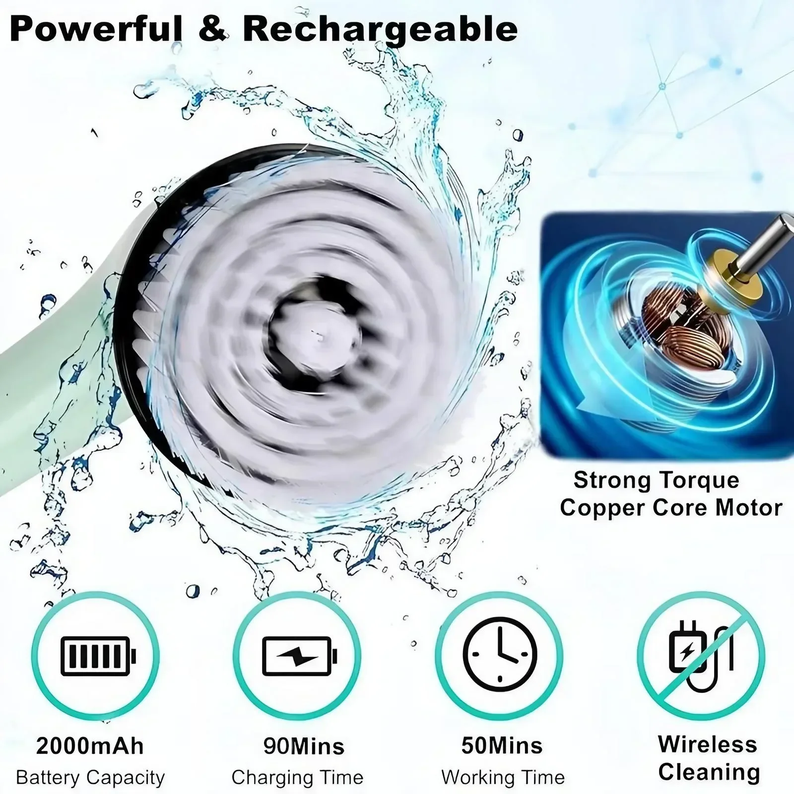 Nettoyeur électrique sans fil  - Home Kitchen Bathroom Cleaning avis et prix