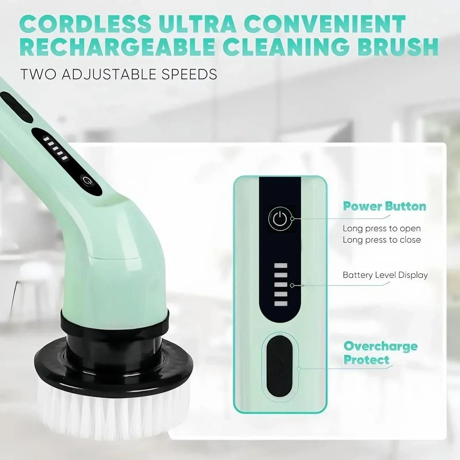 Nettoyeur électrique sans fil  - Home Kitchen Bathroom Cleaning avis et prix