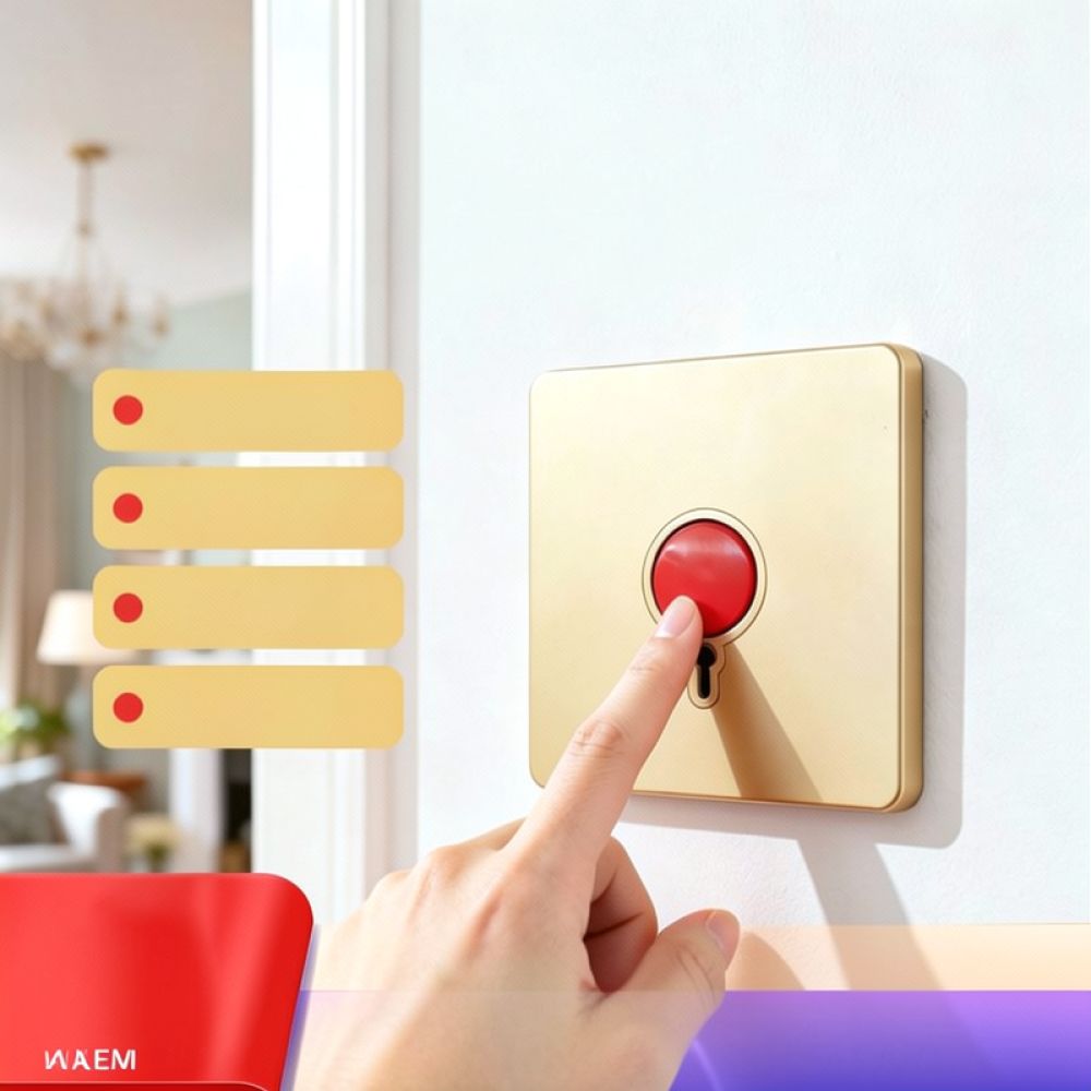 Bouton d'alarme anti-pantocris - Home Bathroom Called avis et prix