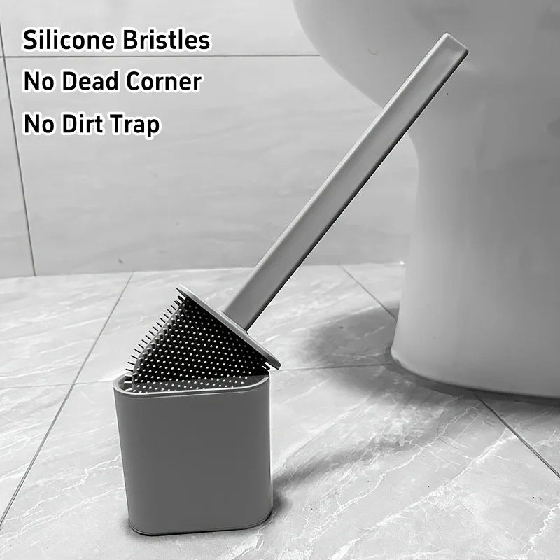 Brosse WC anti-fuite avec base - Toilet Brush Holder avis et prix