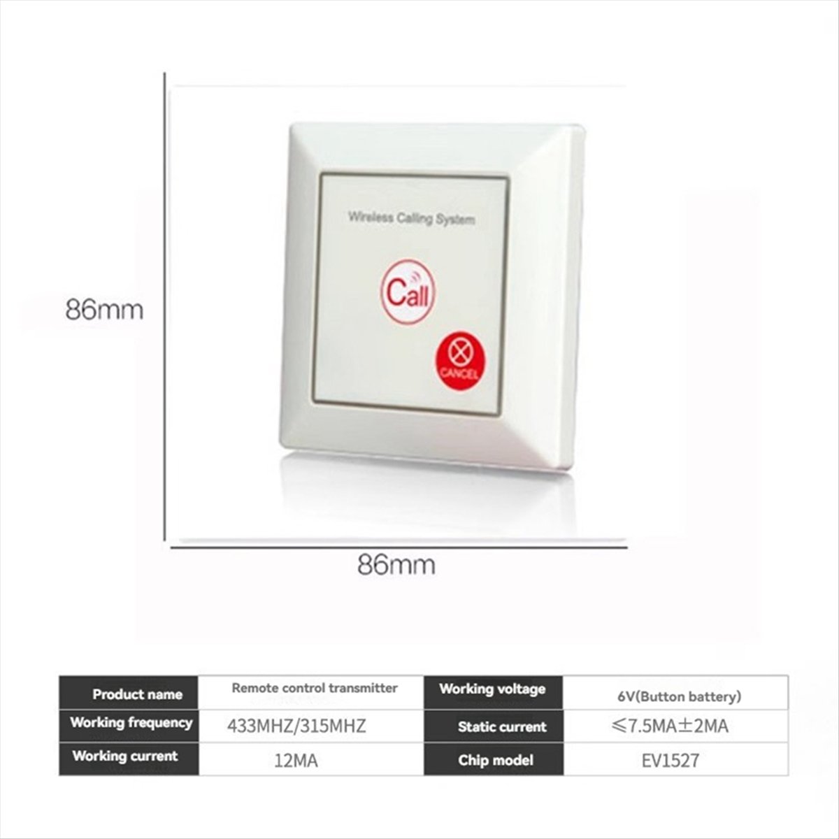 A40I Bouton d'Alarme SOS pour  - Home Bathroom Called avis et prix