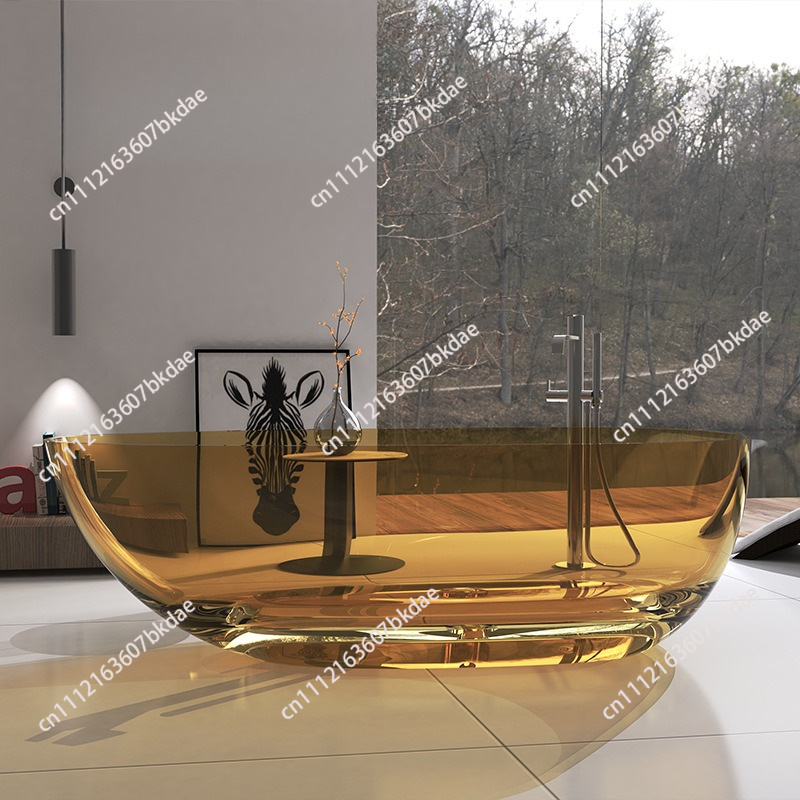 Baignoire autoportante en rési - Home Bathroom Tub avis et prix