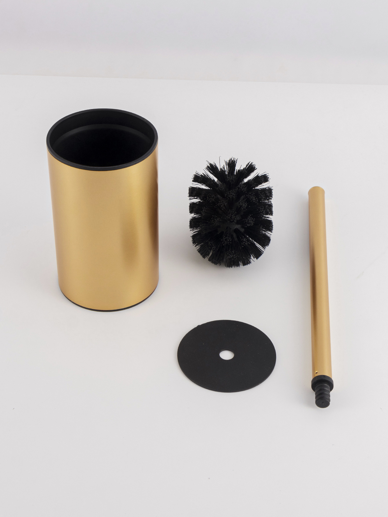 Brosse de toilette ronde en ac - Toilet Brush Holder avis et prix