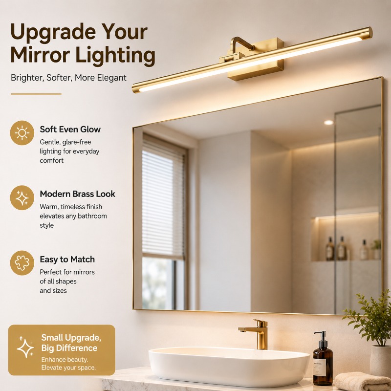 Lampe murale LED vintage 40cm  - Home Bathroom Vanity avis et prix