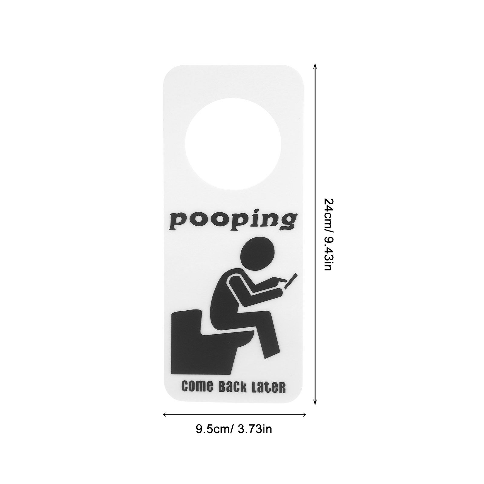 Plaque amusante pour porte de  - Home Bathroom Occupied Sign avis et prix