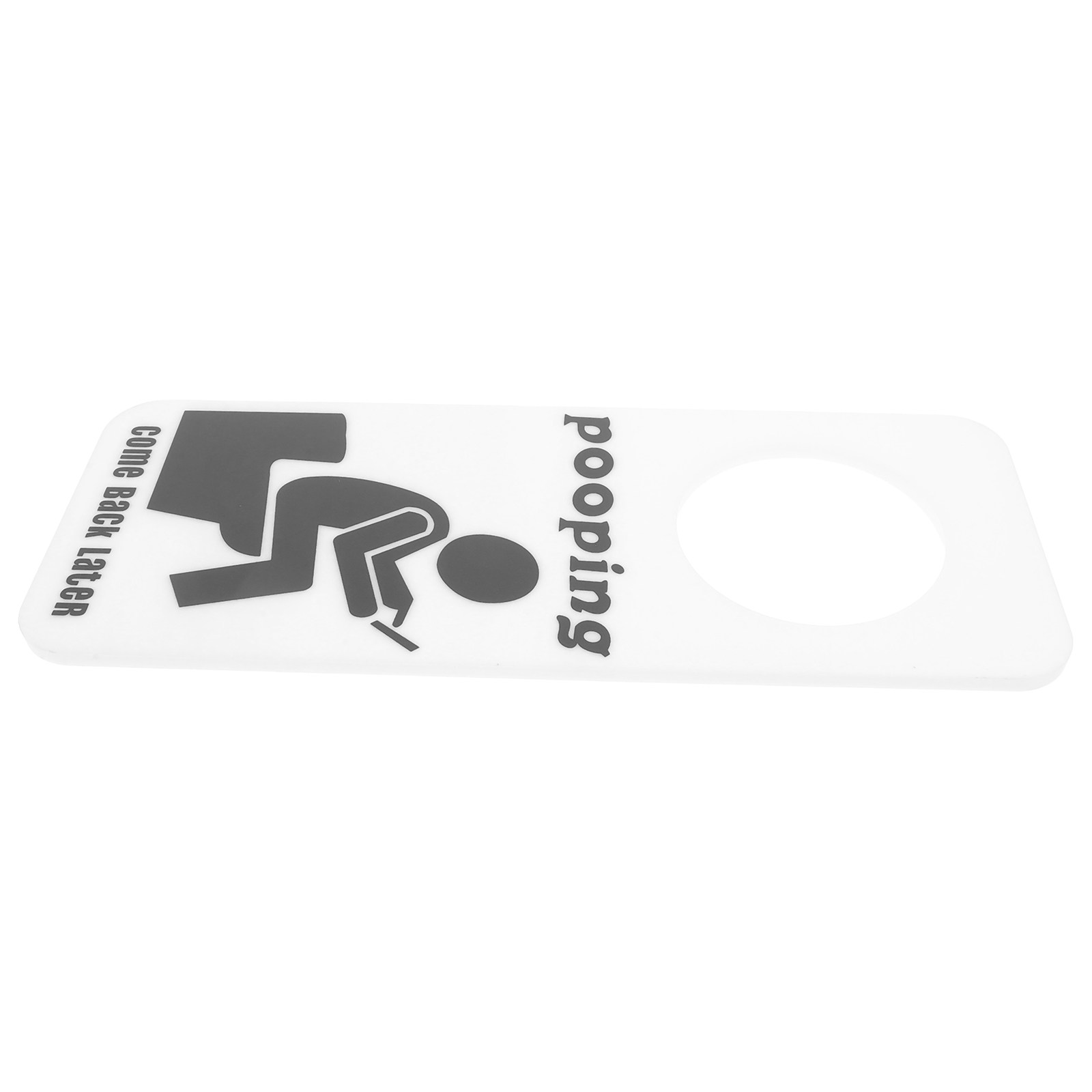 Plaque amusante pour porte de  - Home Bathroom Occupied Sign avis et prix