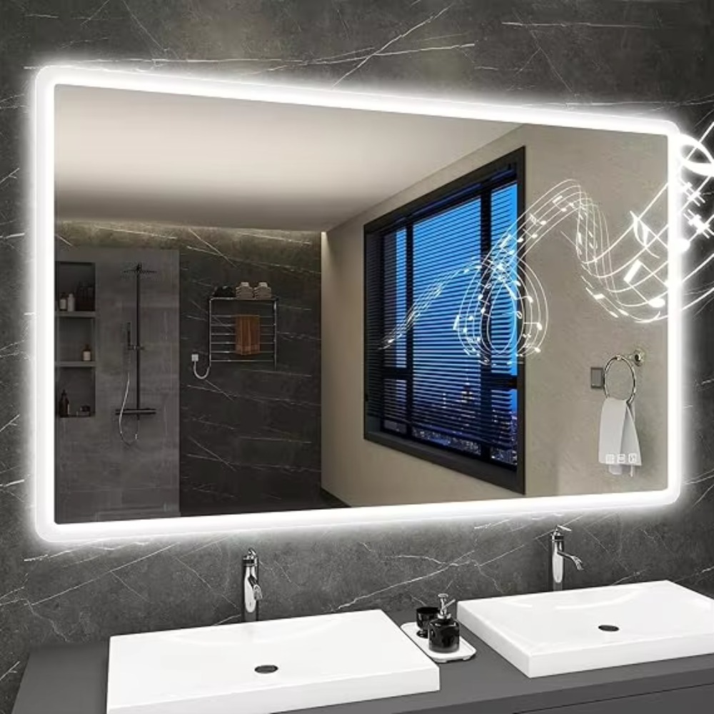 Miroir de salle de bain mural  - Bathroom Mirror Led avis et prix