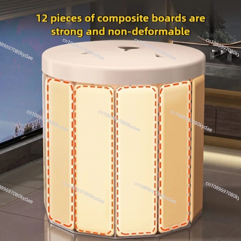 Nouvelle baignoire pliable pou - Home Bathroom Tub avis et prix