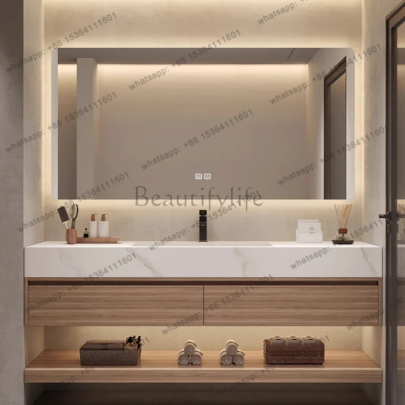 Armoire de salle de bain moder - Home Bathroom Vanity Combo avis et prix