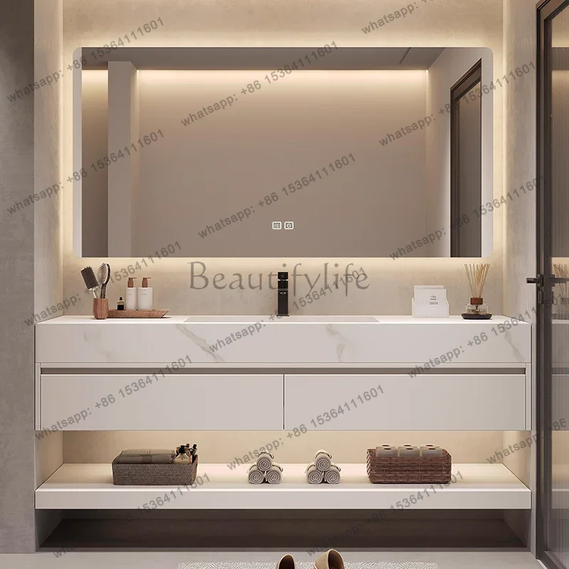 Armoire de salle de bain moder - Home Bathroom Vanity Combo avis et prix