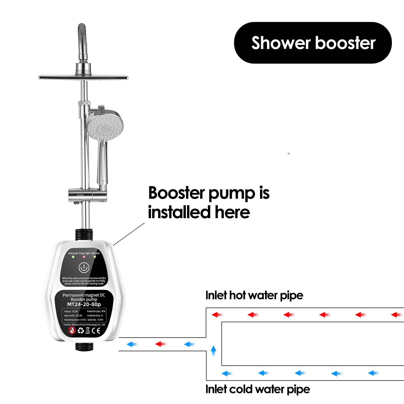 Contrôleur automatique de pomp - Home Bathroom Pressure Pump avis et prix