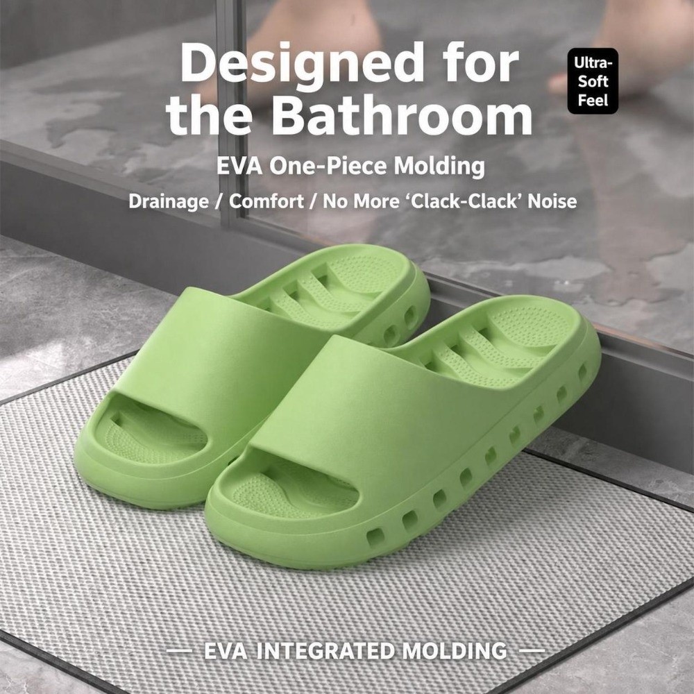 Chaussons antidérapants en EVA - Home Bathroom Size avis et prix