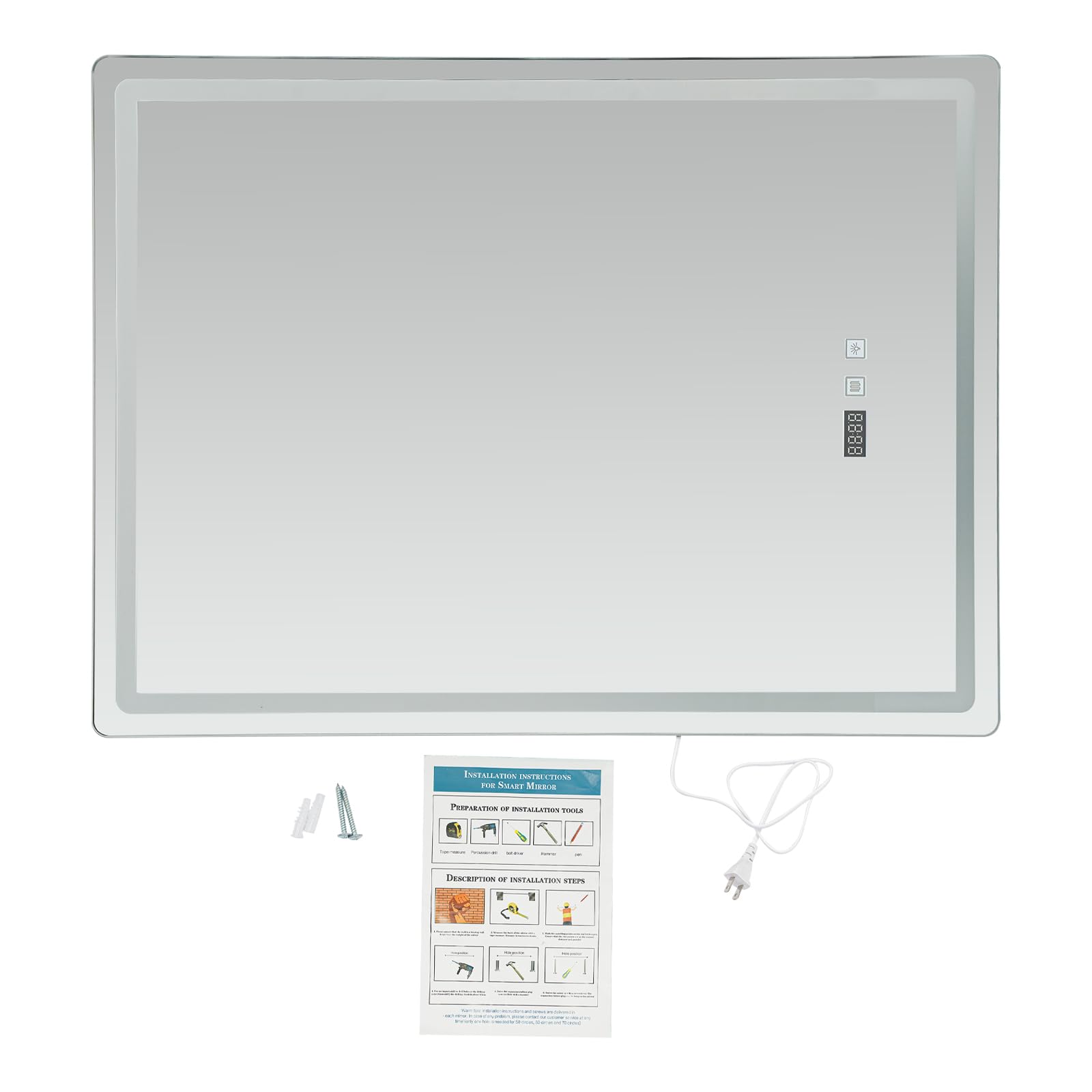 Miroir mural LED pour salle de - Bathroom Mirror Led avis et prix